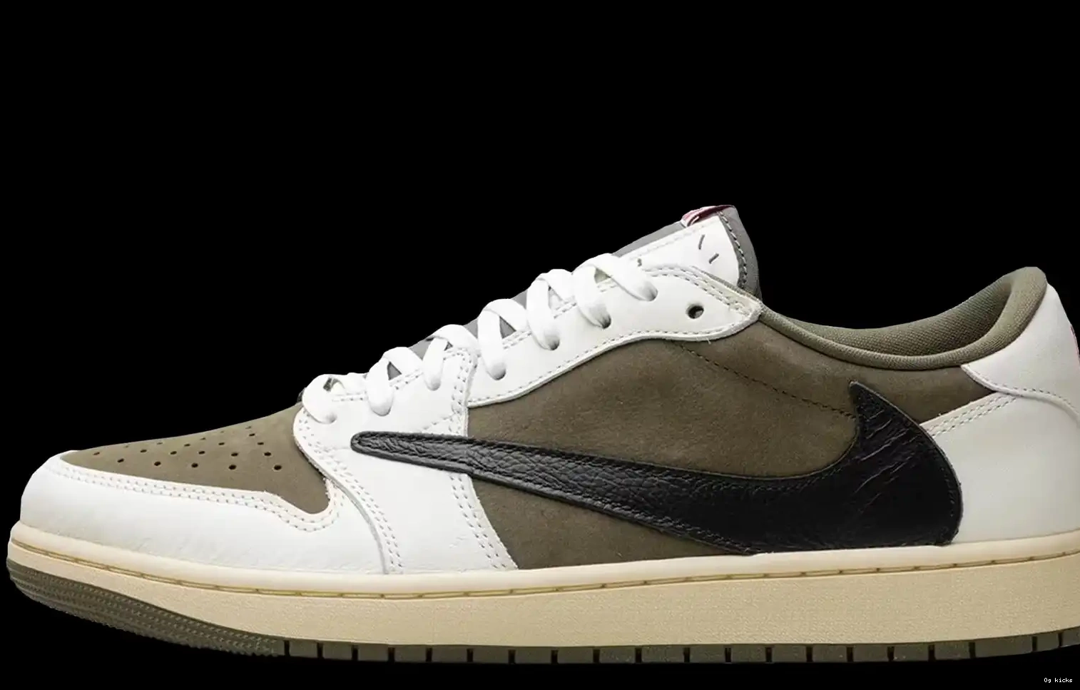 OG Retro Travis SP Scott Jordan 1 Low Olive Medium 0519